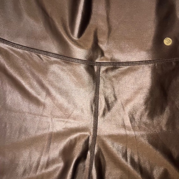 SAVVI liquid brown leggings - Picture 9 of 9